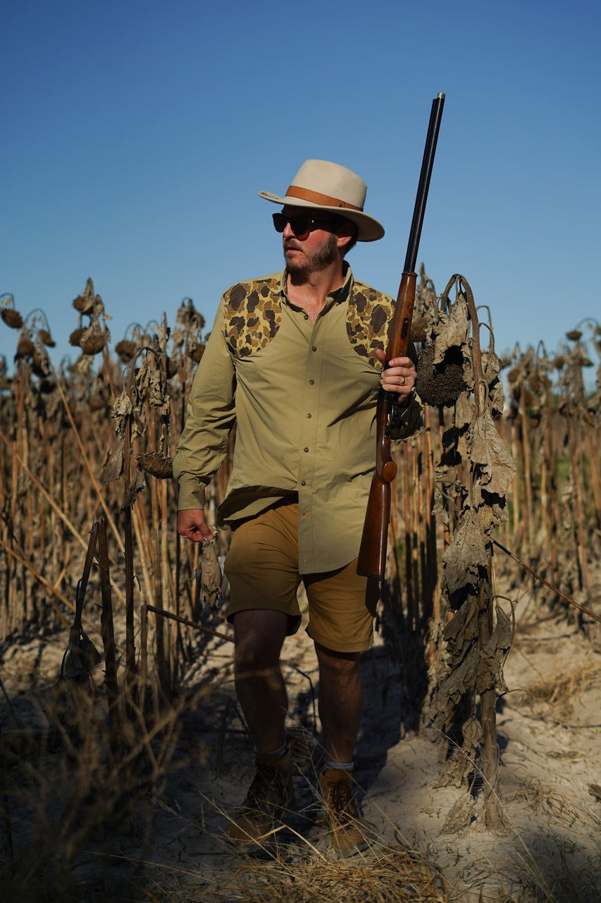 Active+ Field Shirt in Desert Tan/Original Camo