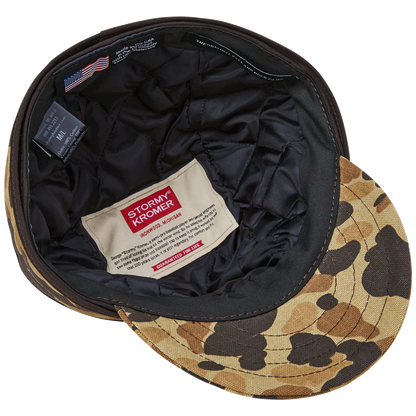 Stormy Kromer x Ball and Buck Cap - Original Camo, Insulated