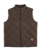 Arthur Quilted Waxed Down Vest