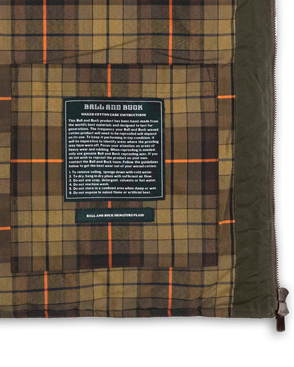 Arthur Quilted Waxed Down Vest