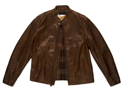 Schott x Ball and Buck Perfecto Leather Jacket