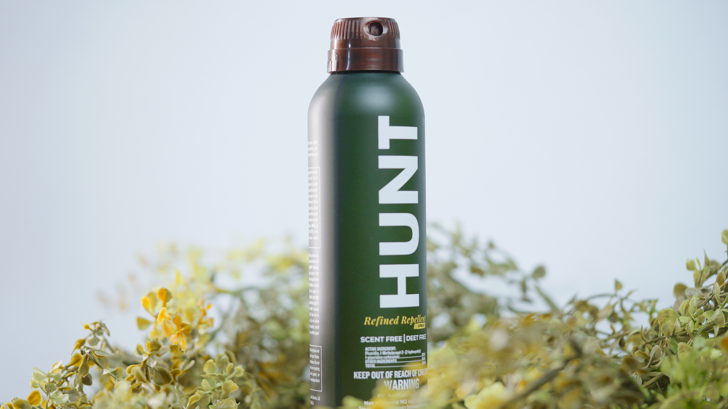 HUNT - Scent-Free, DEET-Free Insect Repellent Spray