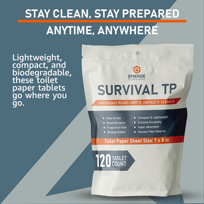 Emerge Survival Toilet Paper