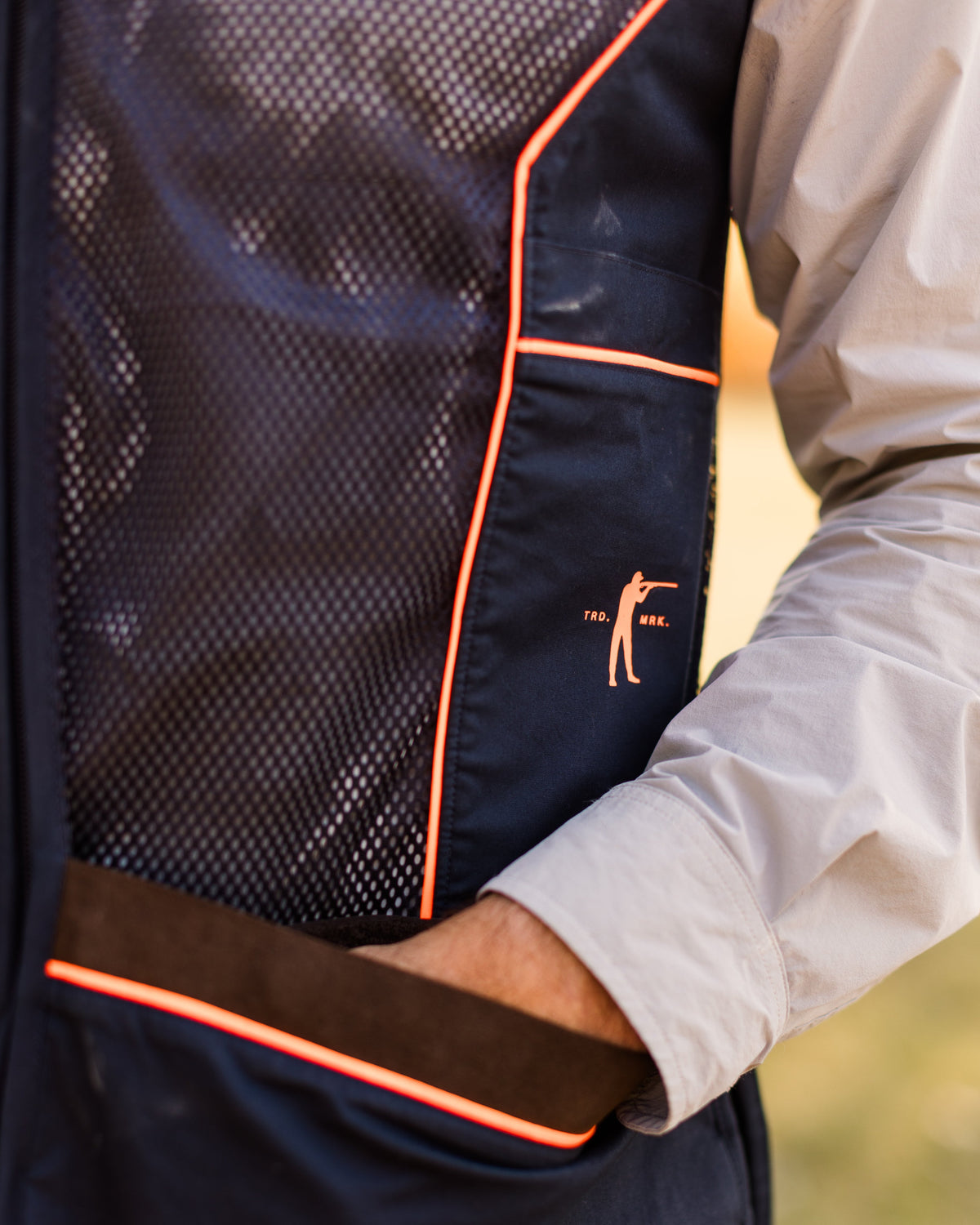 Competition Clays Vest in Navy
