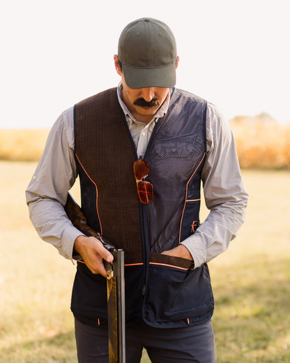 Competition Clays Vest in Navy