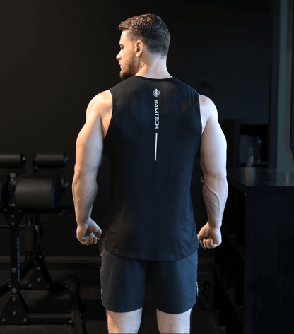 Bamboo Aerotech Tank - Training Div. Heather Grey