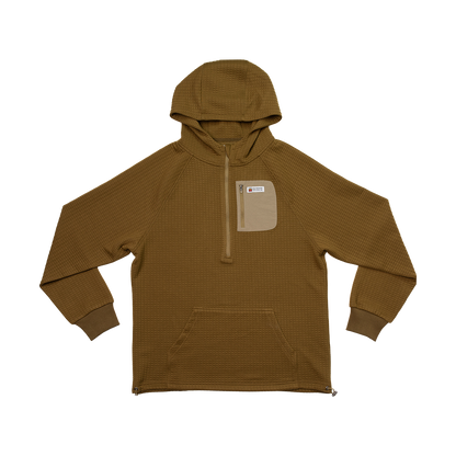 Men's Waffle Tech Hoodie (Yellowstone)