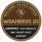 WoahBros Dip Can Sticker