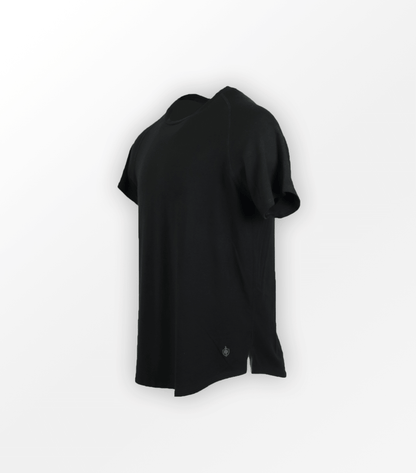 Eucalyptus Mesh Tee - Black