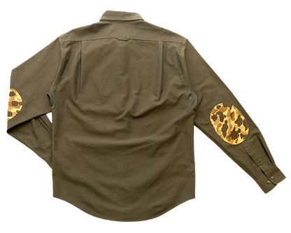 Sportsmans Shirt - Moss Oxford/Original Camo