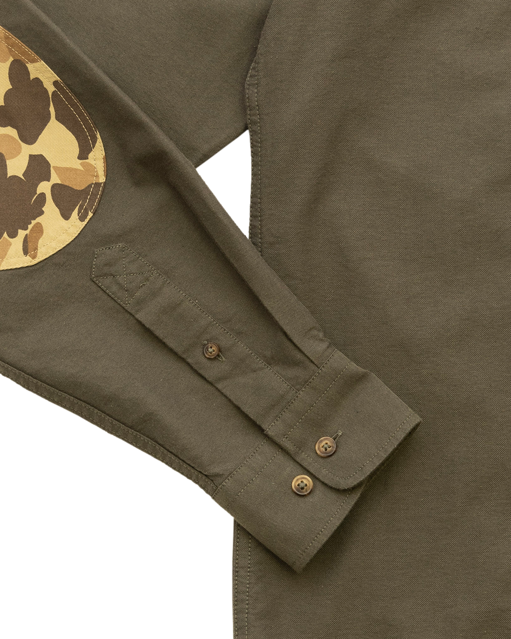 Sportsmans Shirt - Moss Oxford/Original Camo